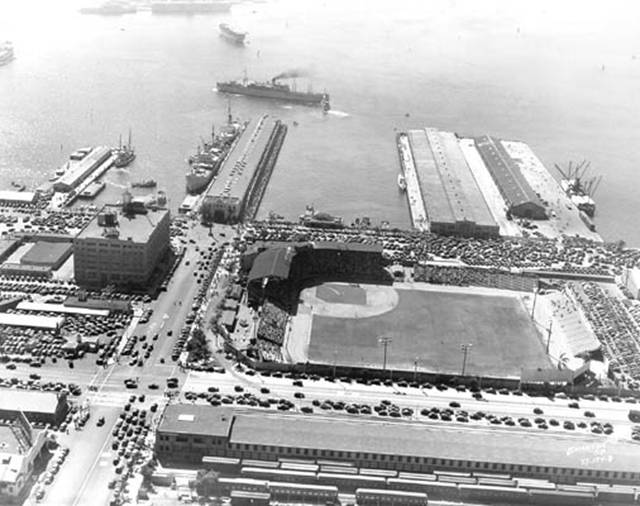 Lane Field. San Diego. PCL Padres.